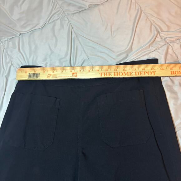 Zac & Rachel Black Wide Leg Pants Women's Size 10 - Picture 3 of 8